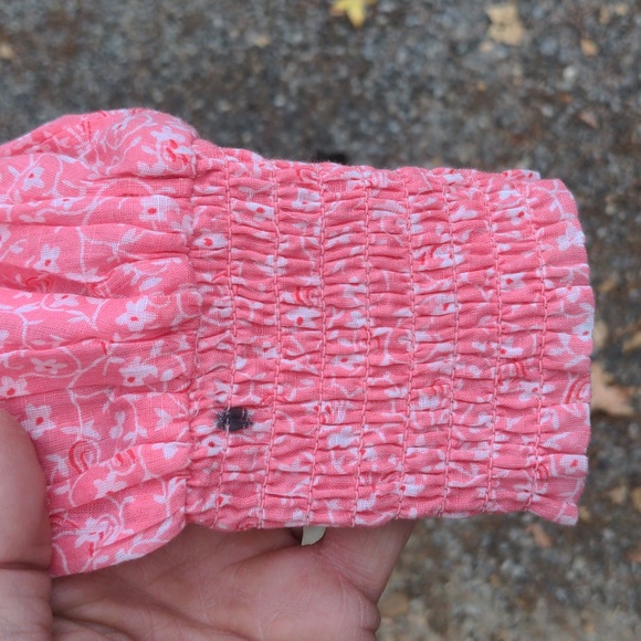 Billabong x Wrangler Coral Floral Print Round Neckline w/ Keyhole Closure NWT - Picture 6 of 16